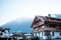 Skiing in Mayrhofen, Austria