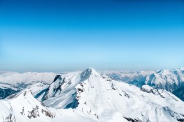 Skiing the Hintertux glacier, Tyrol, Austria