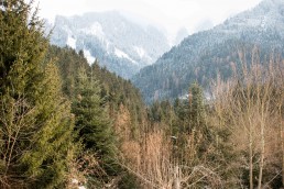 Skiing in Mayrhofen, Austria