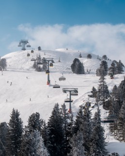 Skiing in Mayrhofen, Austria