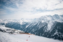 Skiing in Mayrhofen, Austria