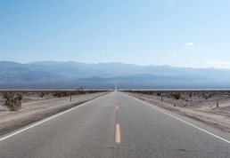 The road to Death Valley, California USA
