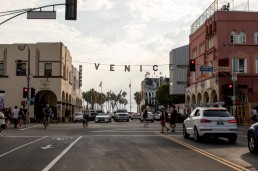 Venice beach sign, California USA