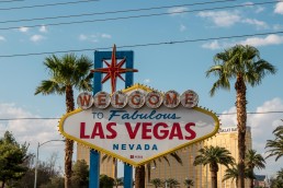 Welcome to Las Vegas sign, Nevada USA