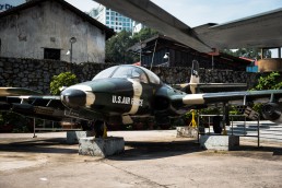 Fighter jet War Remnants Museum Vietnam