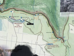 Wentworth Falls trail map