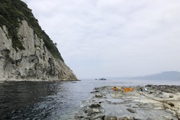 Scuba diving on Jeju island, South Korea